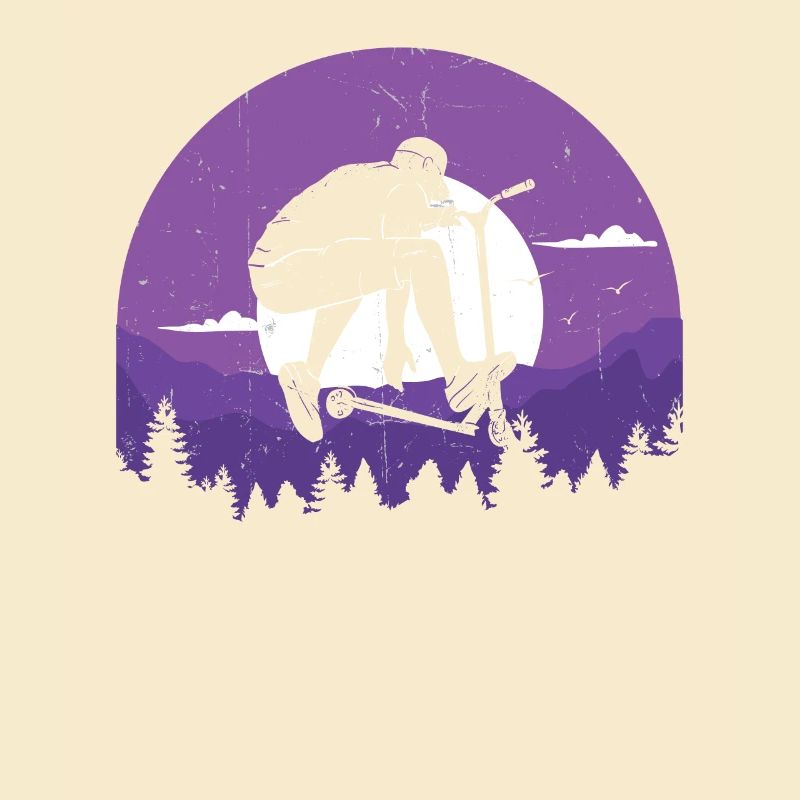 Scooter Roller Tretroller Geschenk