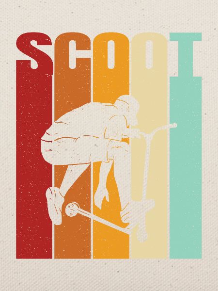 Scooter Roller Tretroller Geschenk