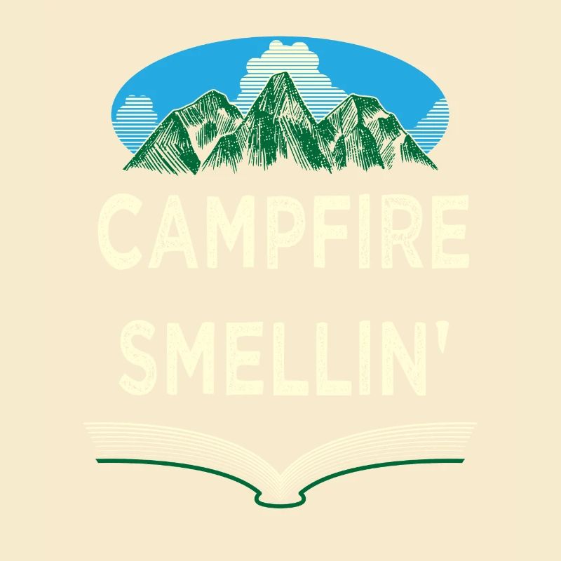 Odeur de feu de camp Camping Campeur d’été Tropical Fa