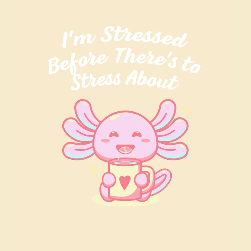 Ich bin gestresst, bevor Stress introvertiert nerd