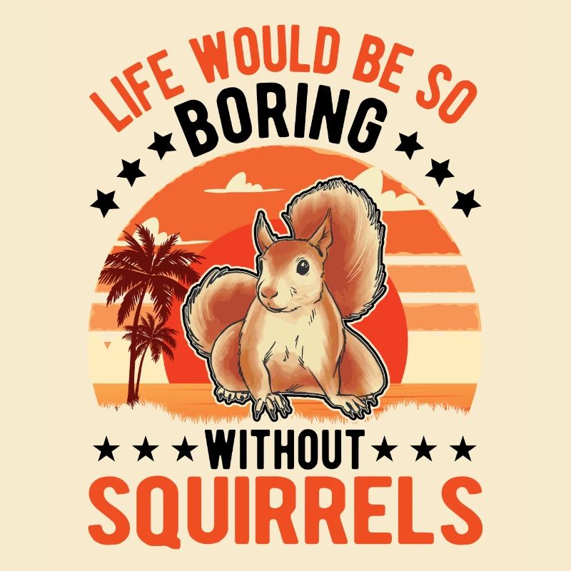 Eichhörnchen Geschenk Squirrel Grauhörnchen