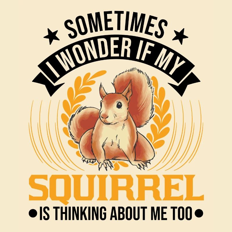 Eichhörnchen Geschenk Grauhörnchen Squirrel