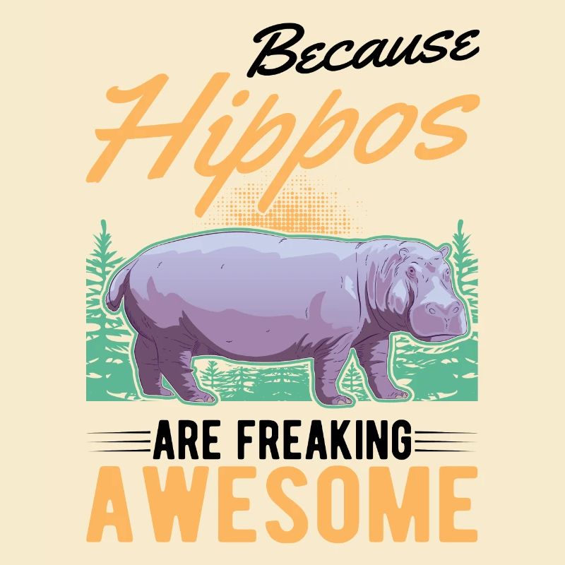 Nilpferd Geschenk Hippo Flusspferd