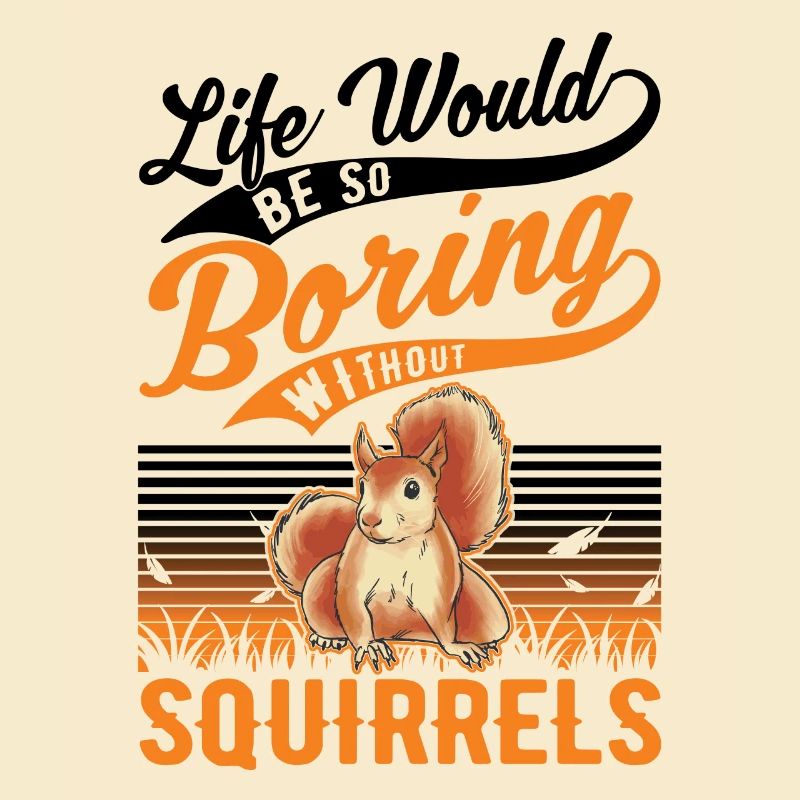 Eichhörnchen Geschenk Squirrel Grauhörnchen