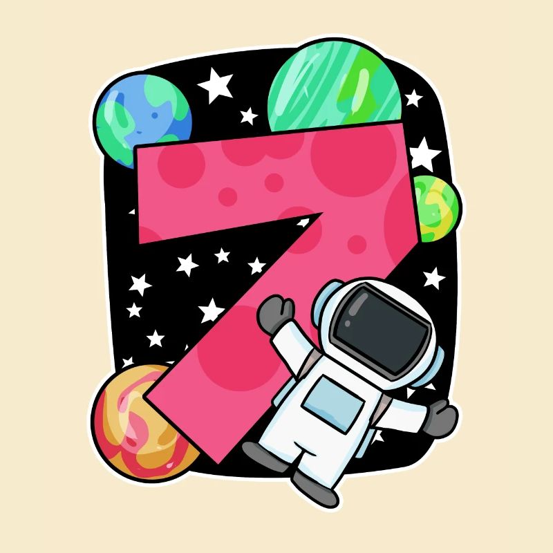 7 Jahre Geburtstag Junge Geschenk