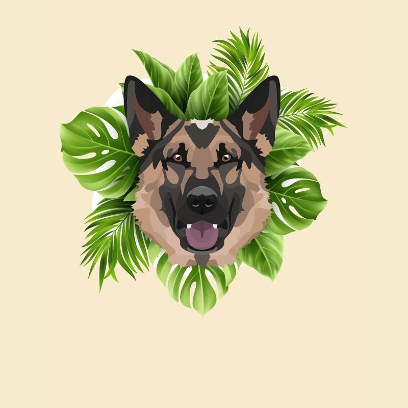 Tropical Deutscher Schäferhund