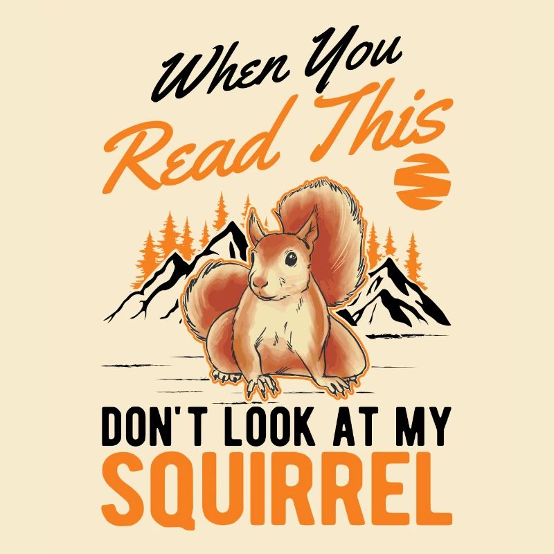 Eichhörnchen Geschenk Grauhörnchen Squirrel