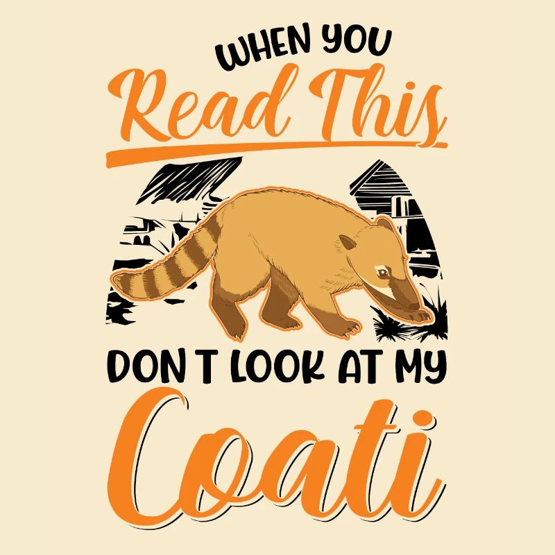 Nasenbär Geschenk Rüsselbär Coati