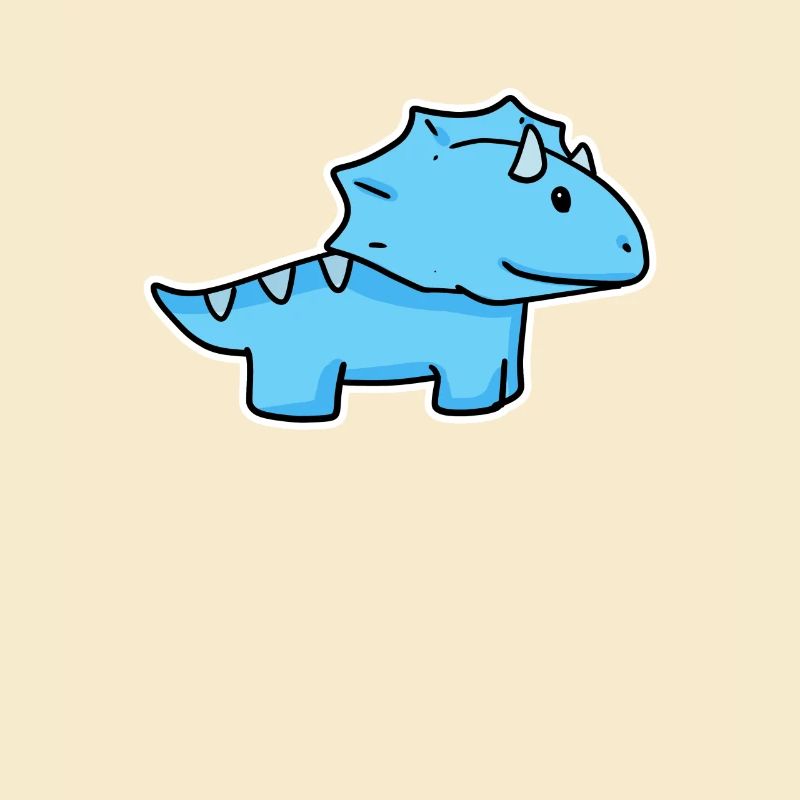 Dino Dinosaur Blue