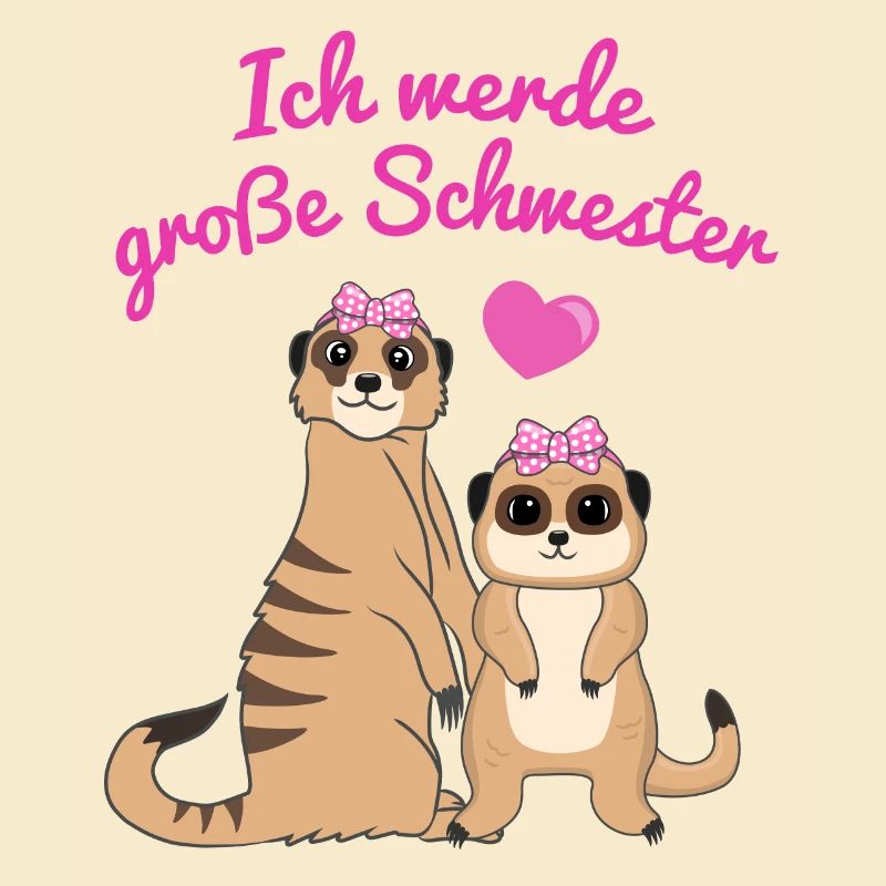 Ich Werde Große Schwester Erdmännchen Geschenk