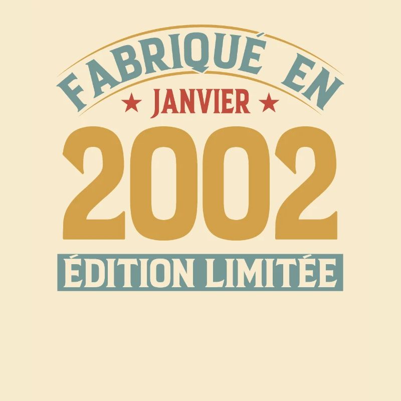 Fabriqué En Janvier 2002 Édition Limitée