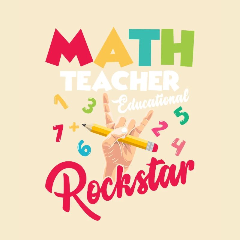 Math Teacher Summer Edition Education School
