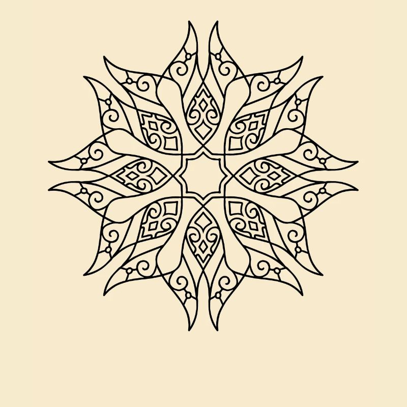 Blumen Mandala