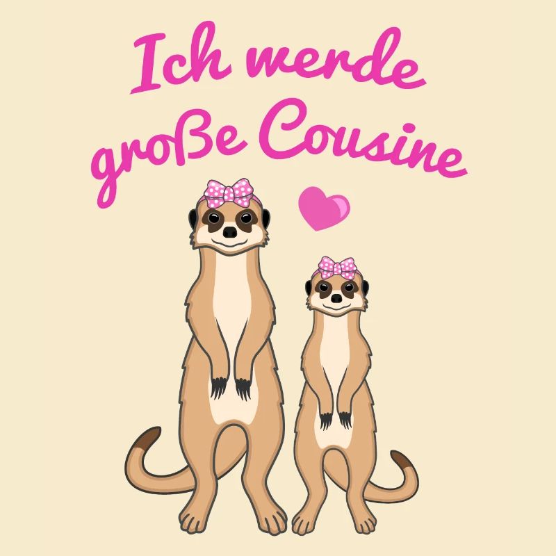 Ich Werde Große Cousine Erdmännchen Geschenk