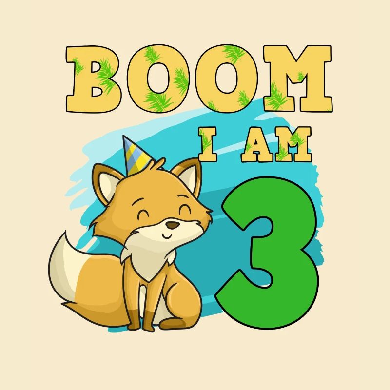 3rd birthday fox