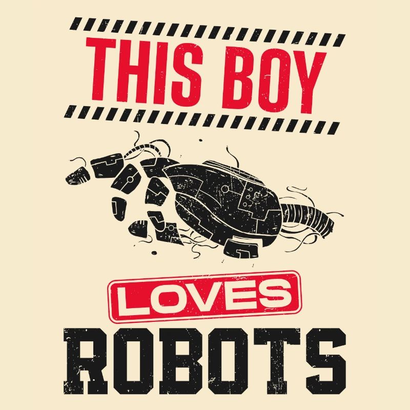 Robot Robotics Engineer Boy This