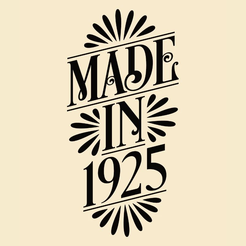 1925 - Année de construction 1925 - Né en 1925