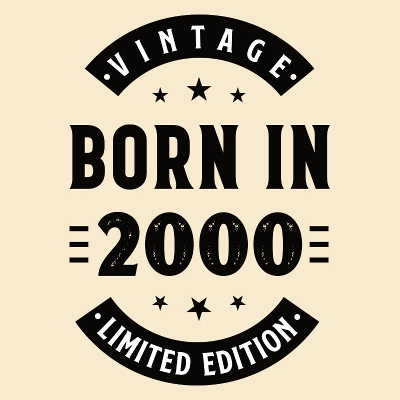 2000 - Année de construction 2000 - Année de naissance 2000