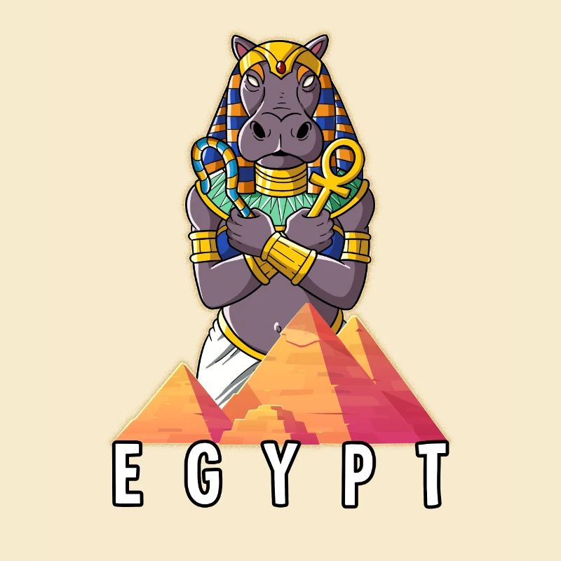 Ägypten Nilpferd Pharao