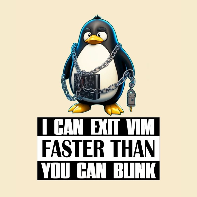 I Can Exit VIM Faster Than You Can Blink Linux Fun
