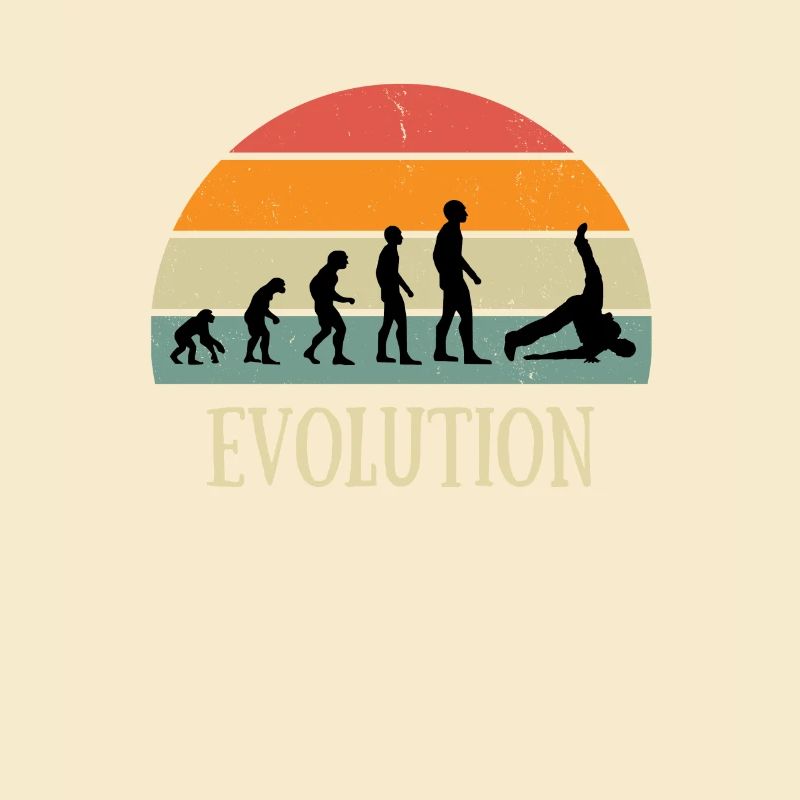 Evolution vintage dance hip hop humor breakdance