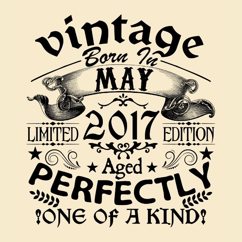 May 2017 | Vintage 2017 | born in May