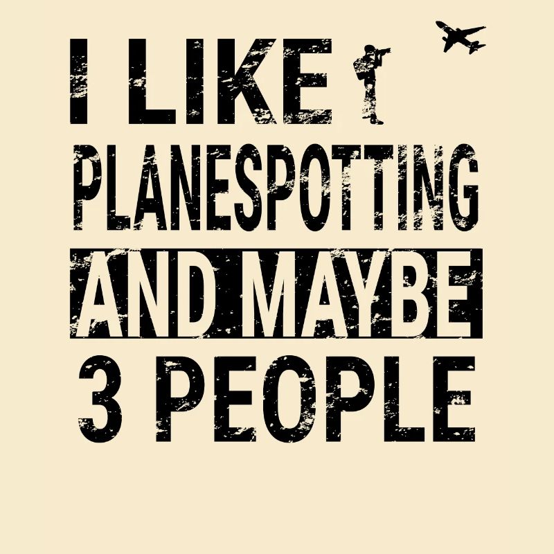 Planespotter Planespotting Flugzeug Geschenk