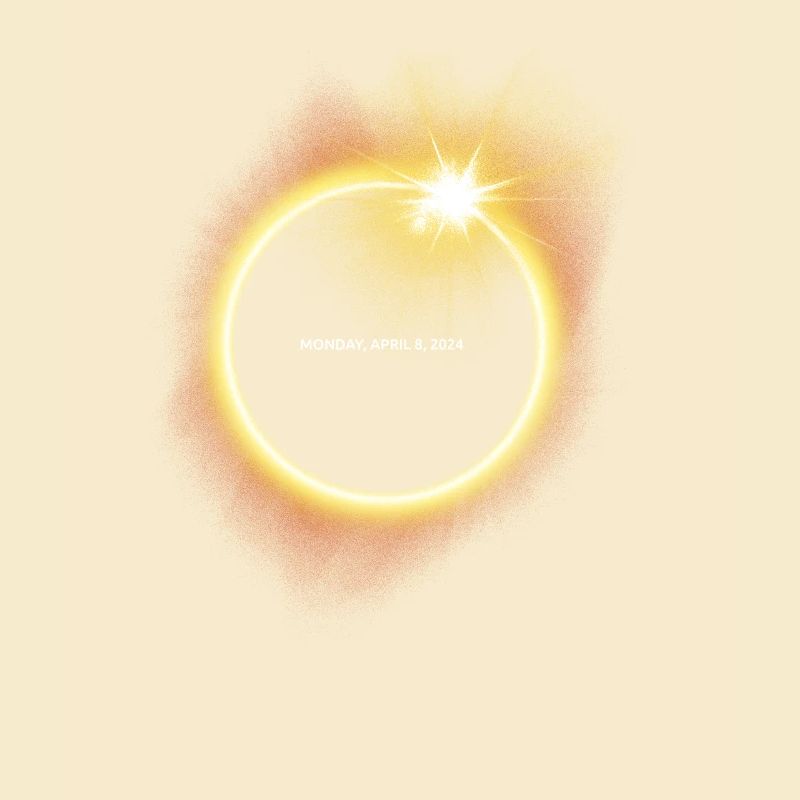 Total Solar Eclipse - Monday April 8 2024