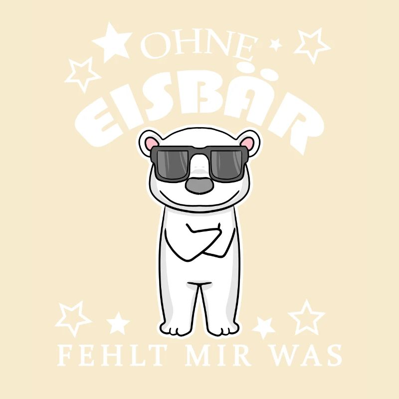 Eisbär Polarbär Bär