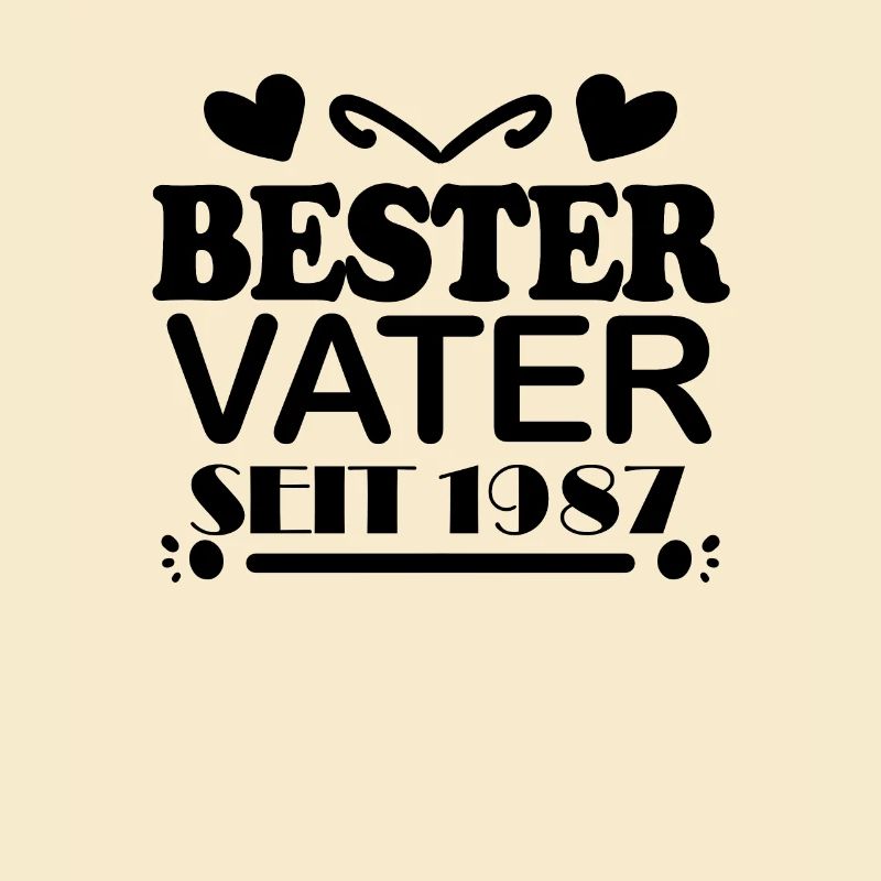 Bester Vater seit 1987 - Vatertag Geschenk