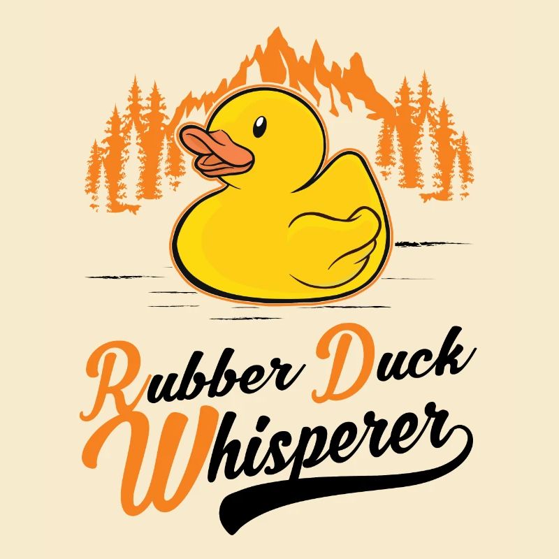 Rubber Ducks Whisperer Squeaky Duck Bathing Duck