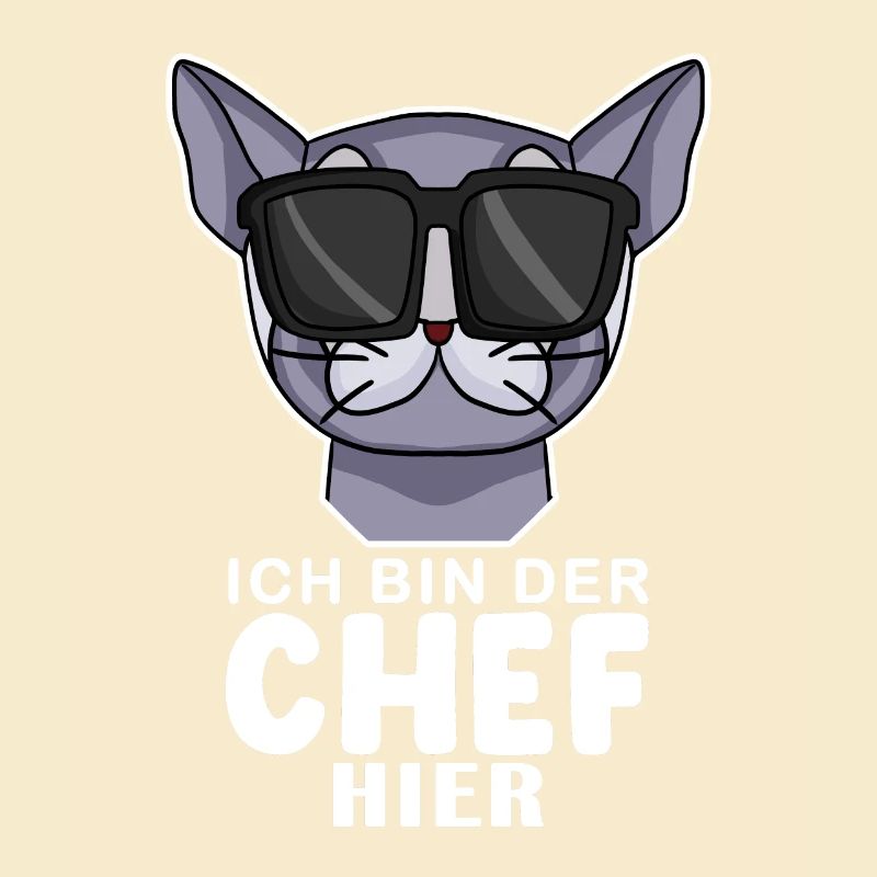 coole Katze - Britisch Kurzhaar Spruch