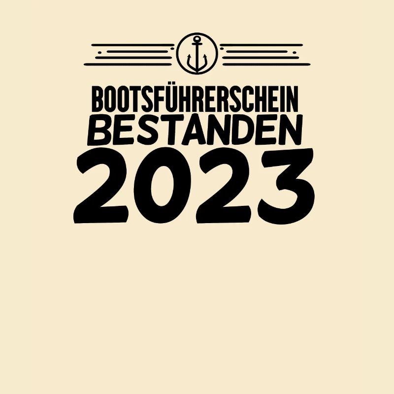 Bootsführerschein 2023 Motorboot Geschenk