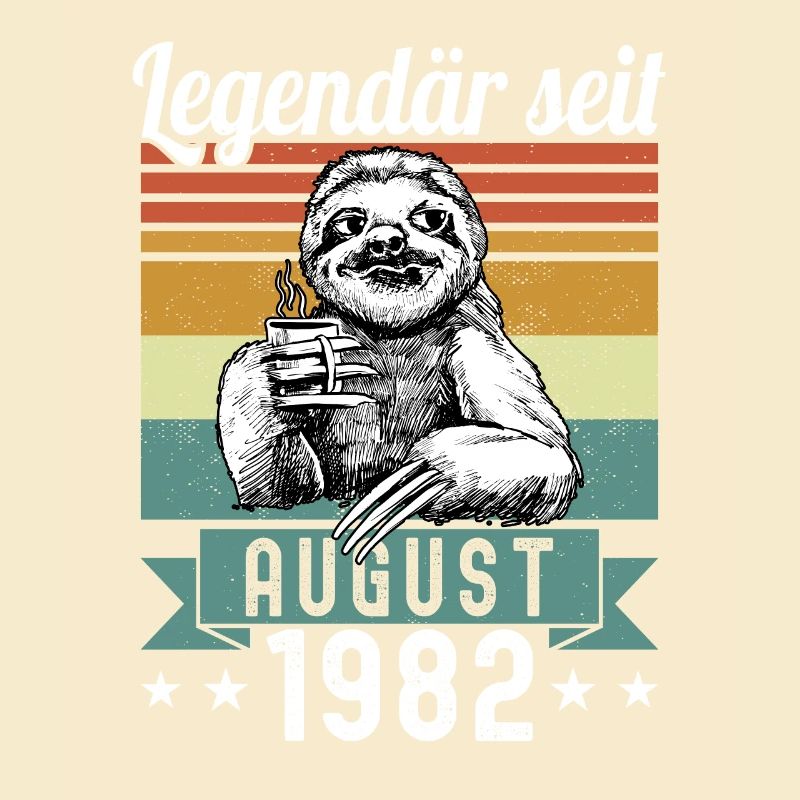 Faultier Legendär seit August 1982 Geburtstag