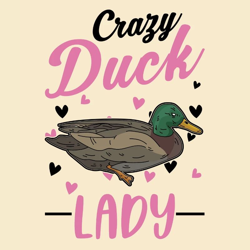 Crazy Duck dame éleveuse de canards