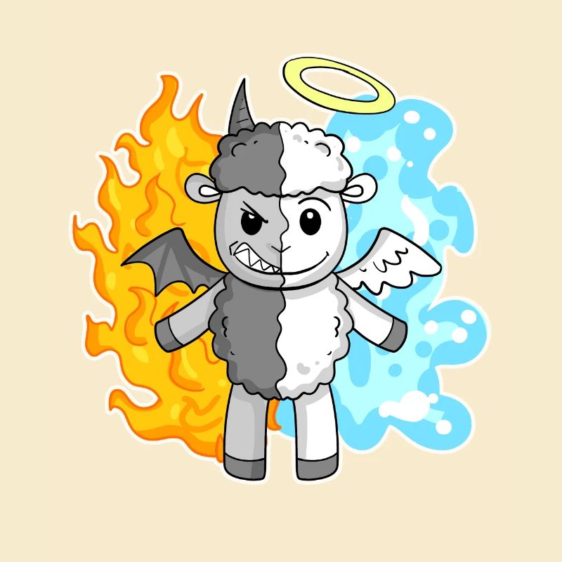 Moutons - Anges et Diables