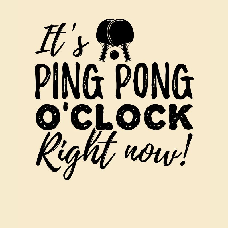 Ping Pong lustiger Spruch