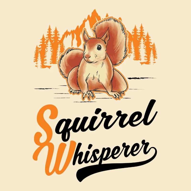 Eichhörnchen Flüsterer Squirrel Whisperer