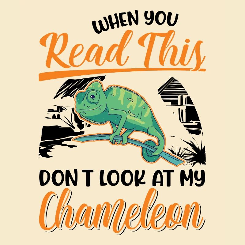 Chamäleon Geschenk Chameleon