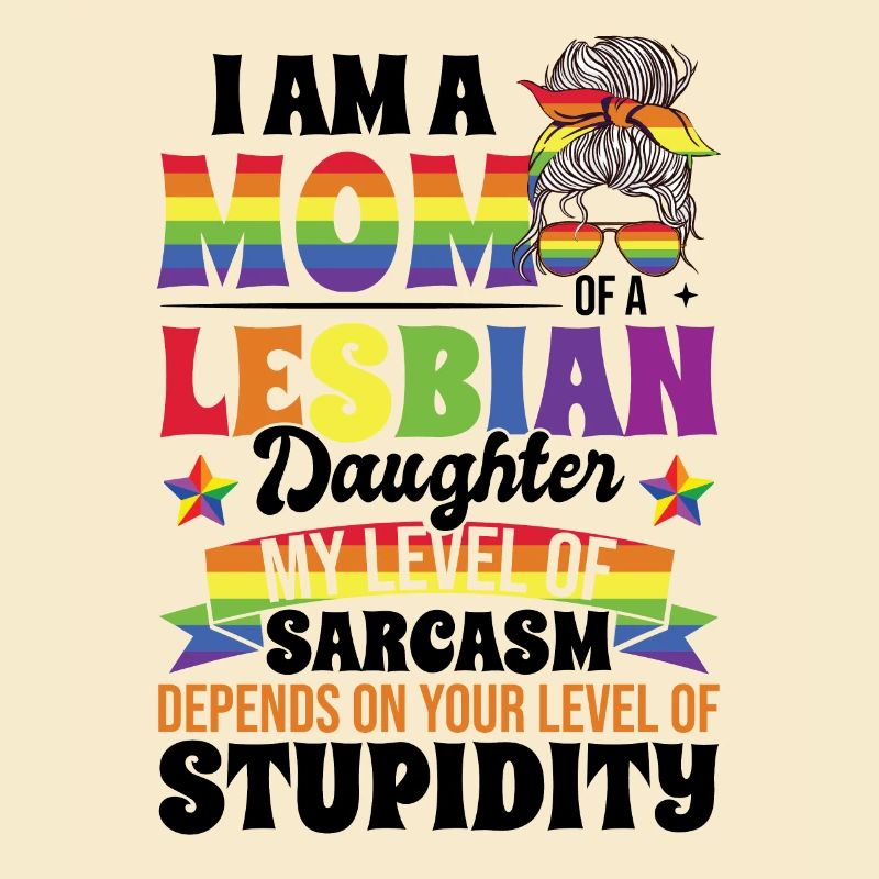 Mutter einer lesbischen Tochter Regenbogen LGBT Mutter