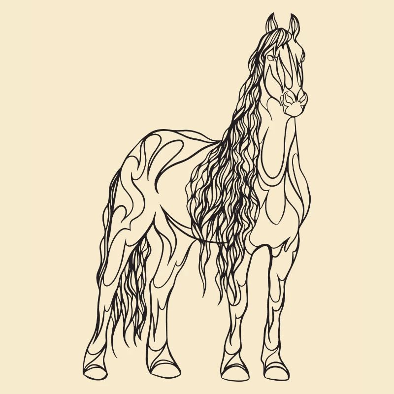 Schönes Pferd