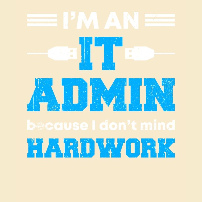 I'm An IT Admin Because I Don't Mind Hardwork
