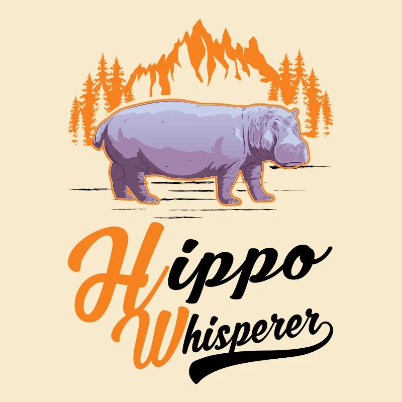 Nilpferd Flüsterer Hippo Flusspferd