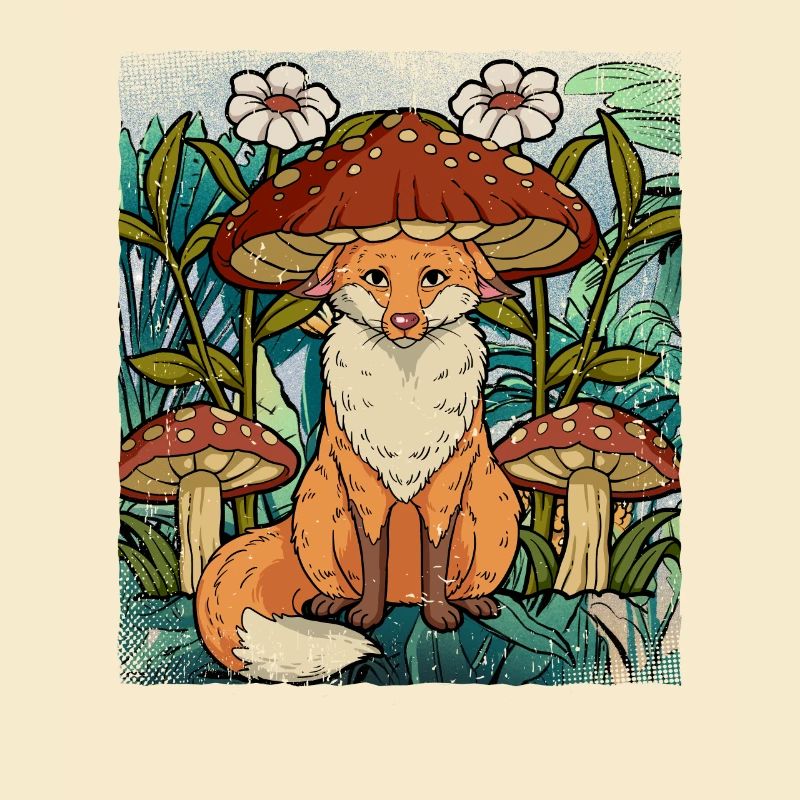 Cottagecore Fuchs