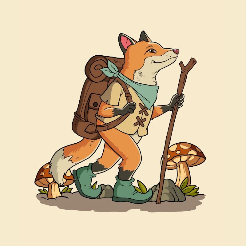 Cottagecore Fox
