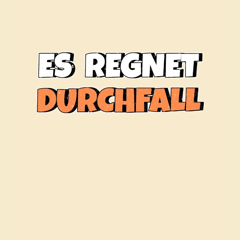 Es regnet Durchfall
