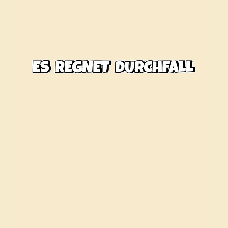 Es regnet Durchfall
