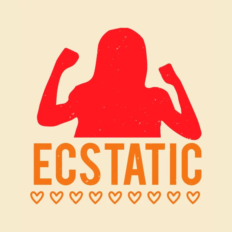 EKSTATISCHES Mädchen