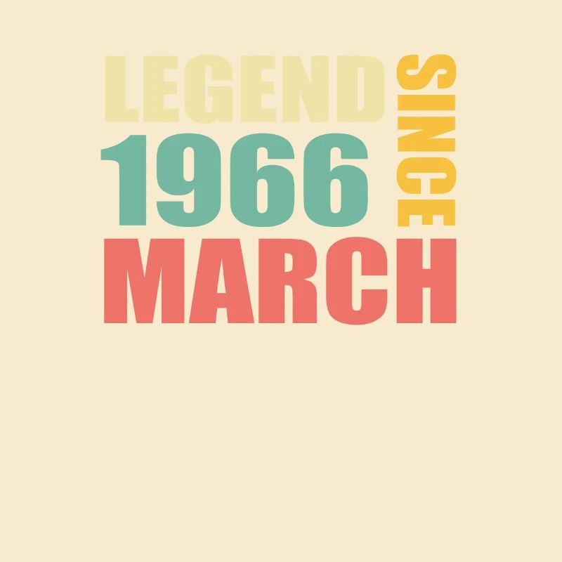 57e anniversaire Mars Né en 1966 Idée cadeau