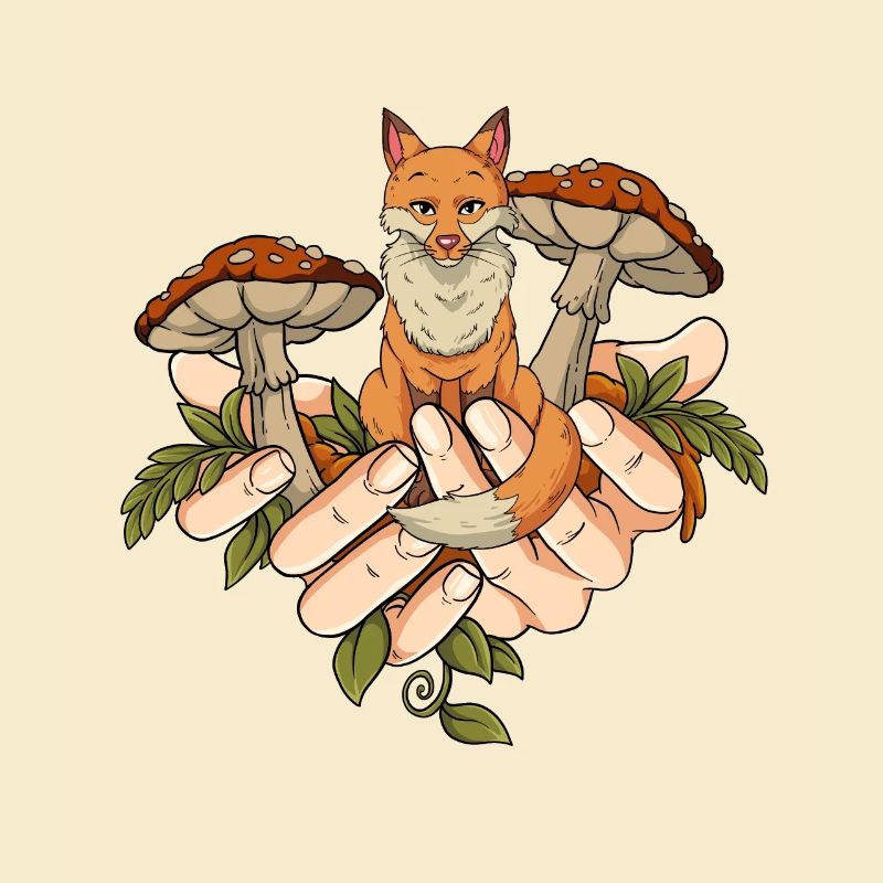 Cottagecore Fox